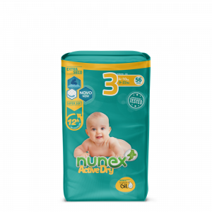 BABY DIAPER / NAPPIES  ACTIVE DRY T3